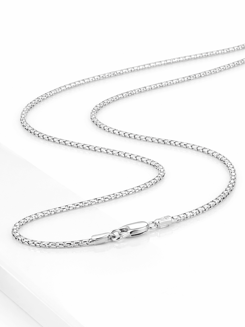 Classic Sterling Silver Box Chain