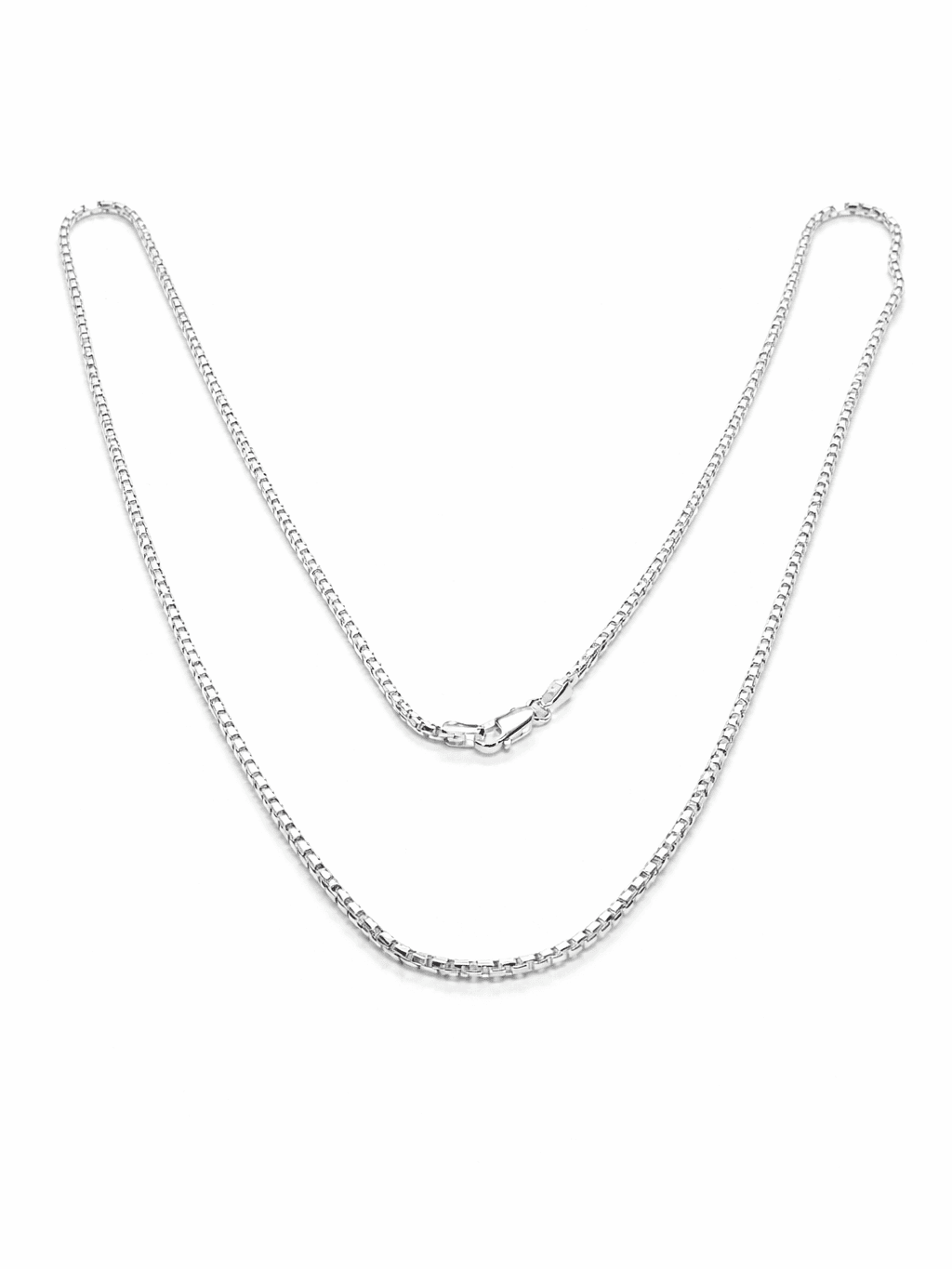 Classic Sterling Silver Box Chain